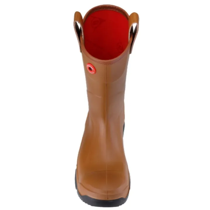 Demi botte de sécurité RIGAIR PRO 9RIPO90 – S5 CI SRC PU marron