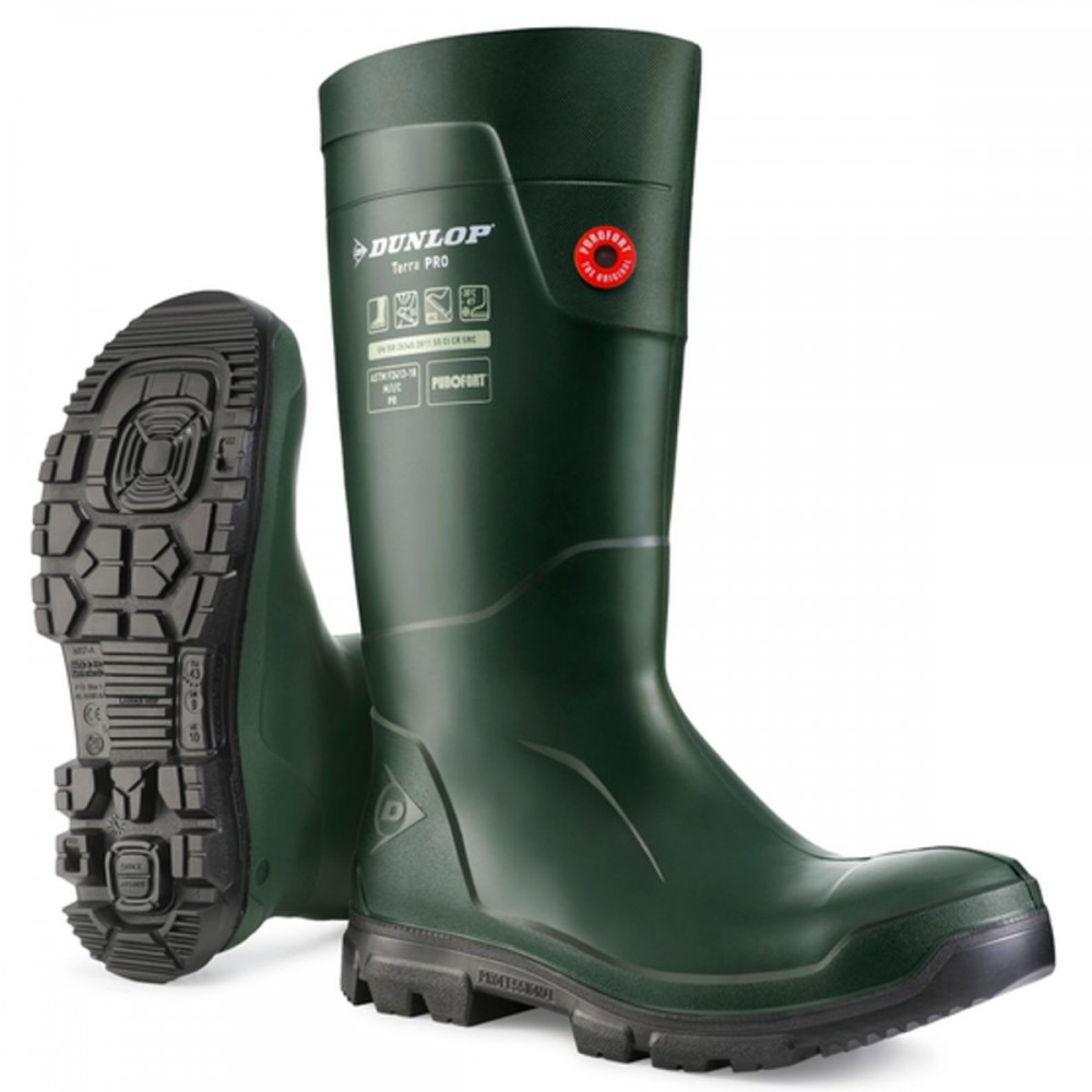 Botte de sécurité agricole TERRAPRO DUNLOP Full Safety