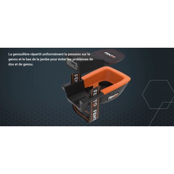 Description de notre Genouillère ergonomique FENTO Original® pour professionnels