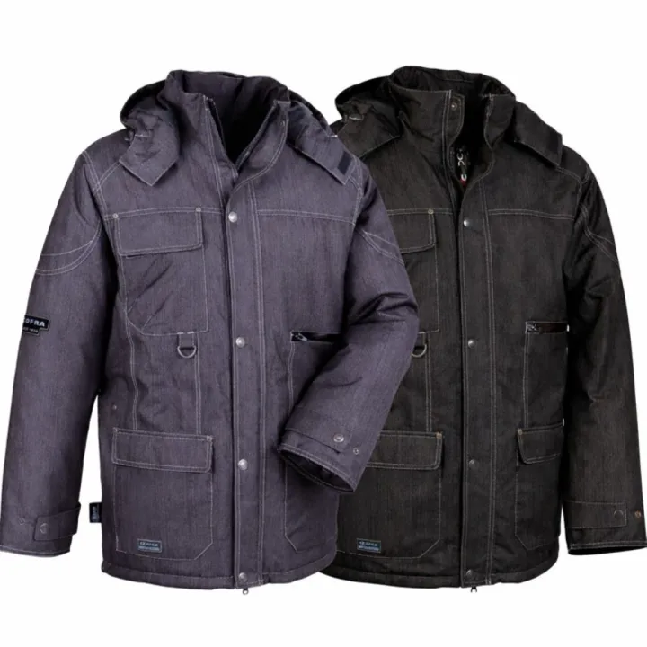 Veste Courmayeur imperméable et respirante rembourrée COFRA-TEX navy