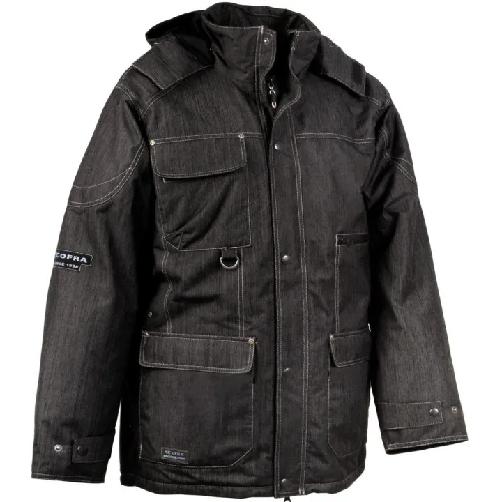 Veste Courmayeur imperméable et respirante rembourrée COFRA-TEX noir