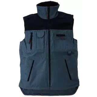 Gilet de travail Ripstop Coverguard 5GRIP résistant et fonctionnel gris