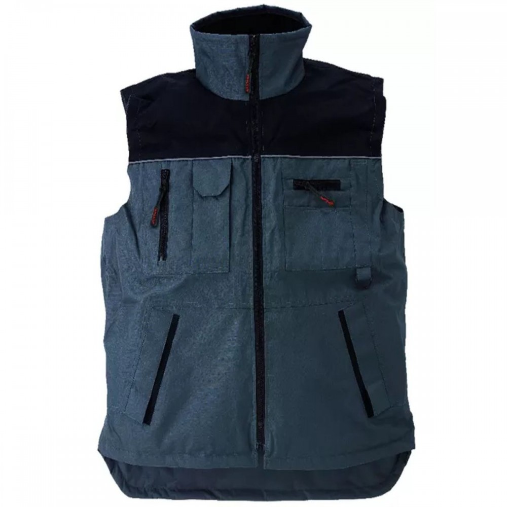 Gilet de travail Ripstop Coverguard 5GRIP résistant et fonctionnel gris