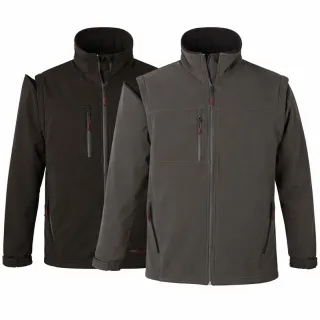 Veste softshell 2 en 1 YANG II Coverguard manches amovibles