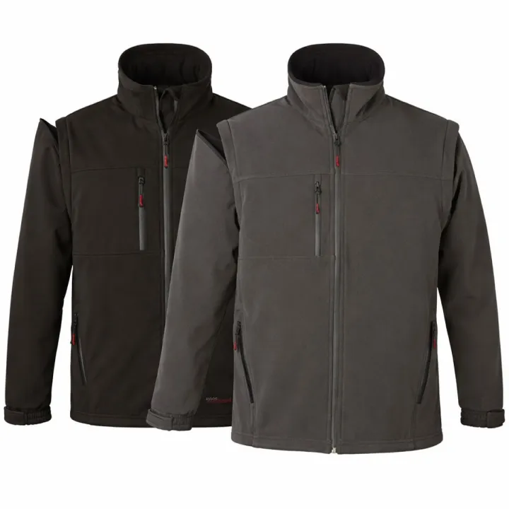 Veste softshell 2 en 1 YANG II Coverguard manches amovibles