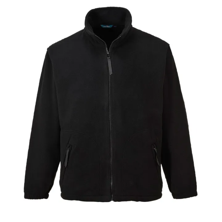 Veste polaire épaisse de travail F400 PORTWEST – chaleur 400 g noir