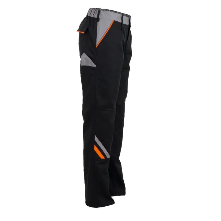 Pantalon de travail VISLINE PLANAM – noir profil
