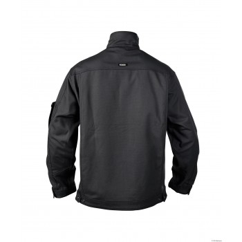 Veste de travail Canvas TUSLA noir DASSY dos