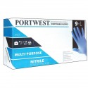 Gants jetables nitrile Portwest A925 – Hygiène, biosécurité
