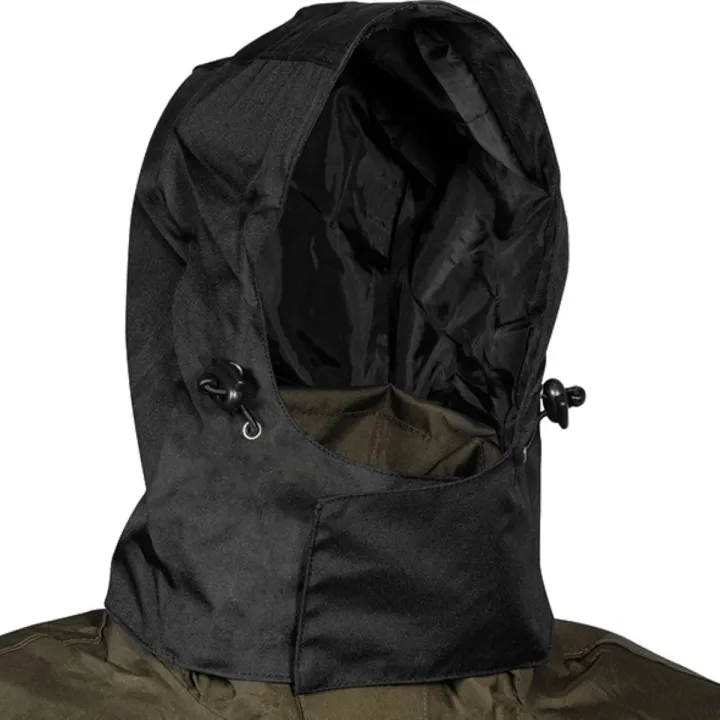 Parka de travail ICESTORM COFRA imperméable et respirante 3 en 1 taupe noir capuche