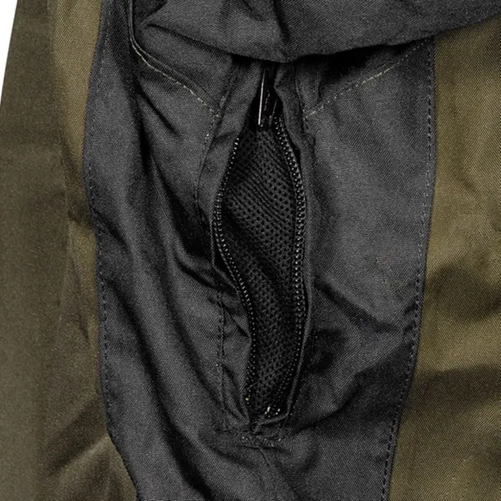 Parka de travail ICESTORM COFRA imperméable et respirante 3 en 1 taupe noir aération