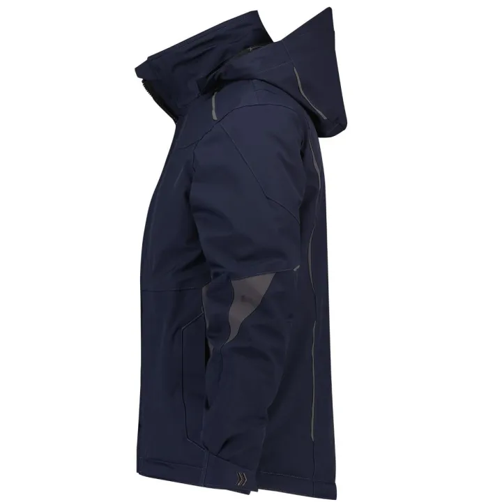 Parka de travail NORDIX DASSY – Protection thermique et résistance professionnelle bleu nuit