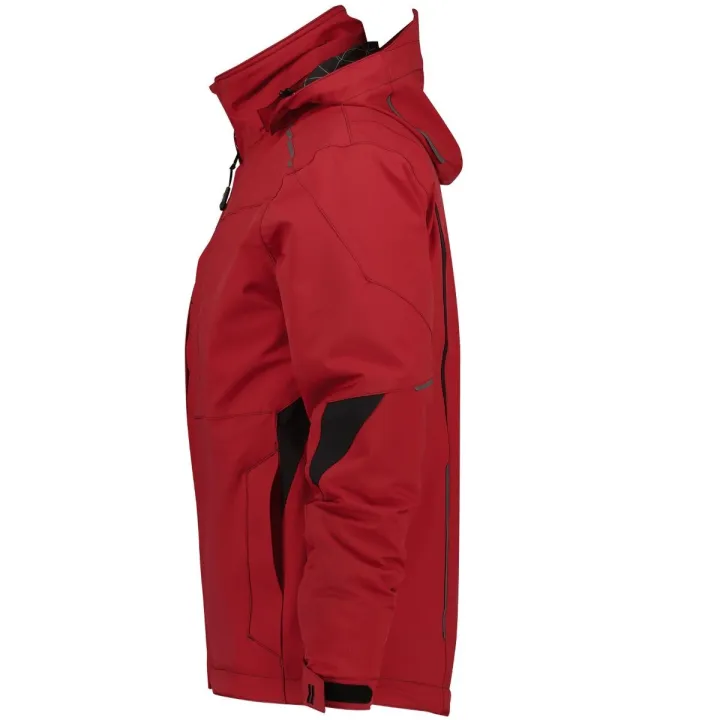 Parka de travail NORDIX DASSY – Protection thermique et résistance professionnelle rouge