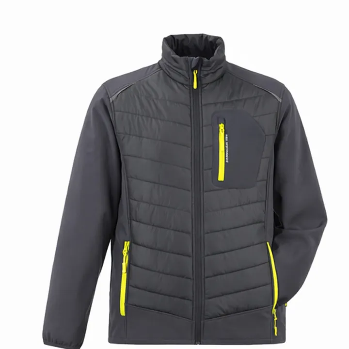 Veste d’hiver Stretchline doudoune PLANAM bugatti gris