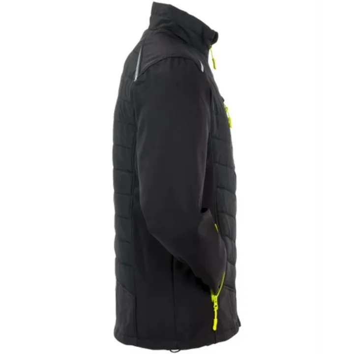 Veste d’hiver Stretchline doudoune PLANAM noir 6680