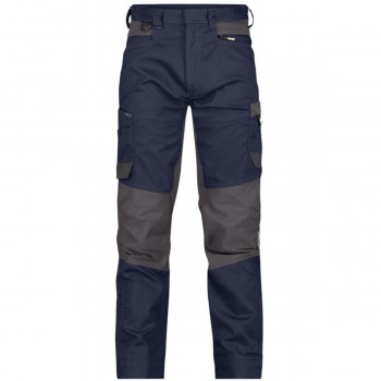 Pantalon de travail stretch HELIX DASSY bleu nuit