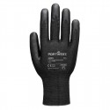 Gants tungstène Portwest A680K portés – haute dextérité et grip nitrile