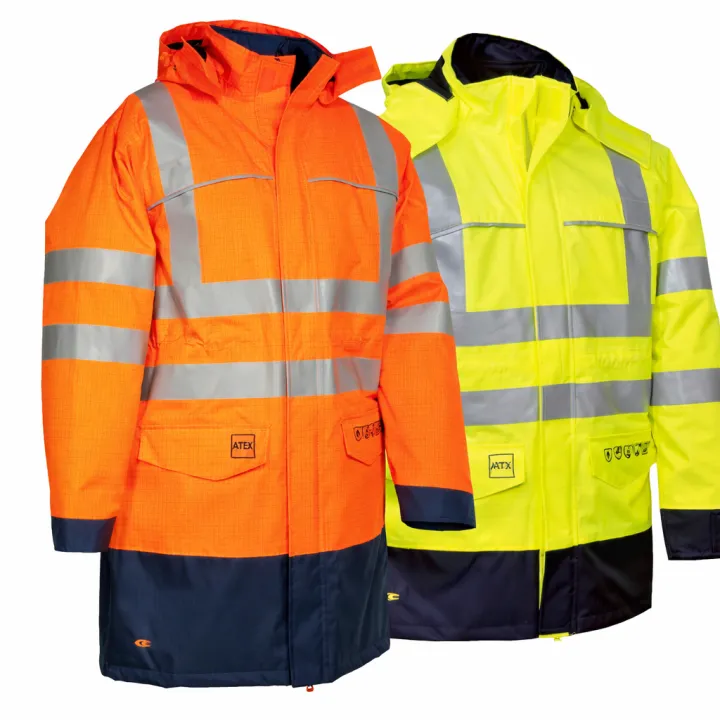 Parka multirisques haute visibilité Cofra V342-0-03 imperméable