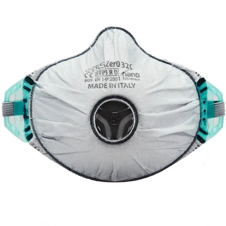 Masque poussière FFP3 très faible résistance respiratoire réutilisable