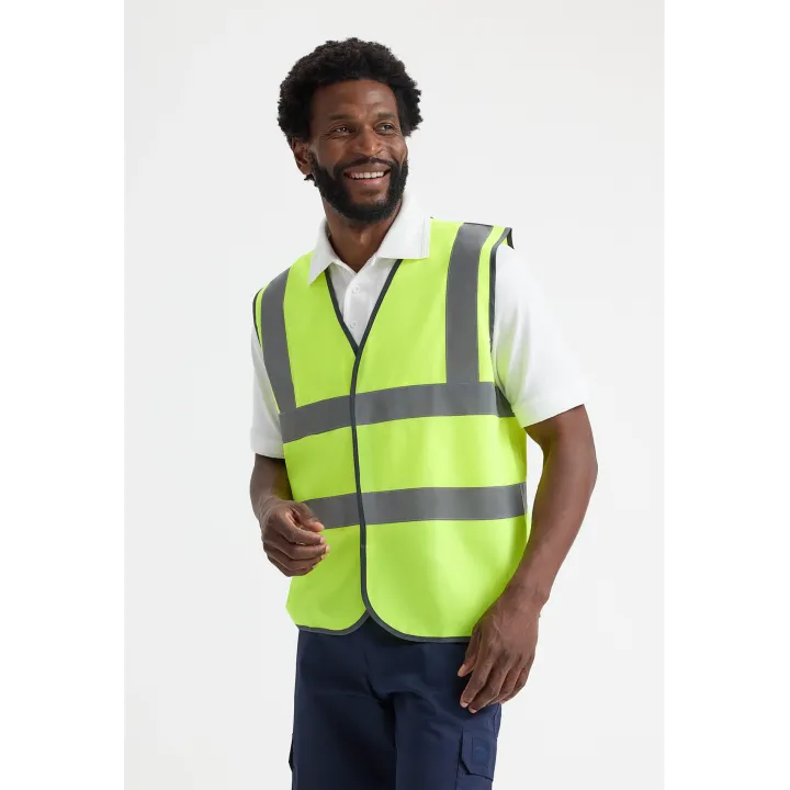 Fermeture velcro gilet UC801 Uneek pratique et rapide