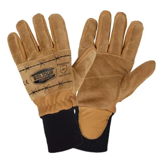 Gants de débardage cuir renforcé vue générale
