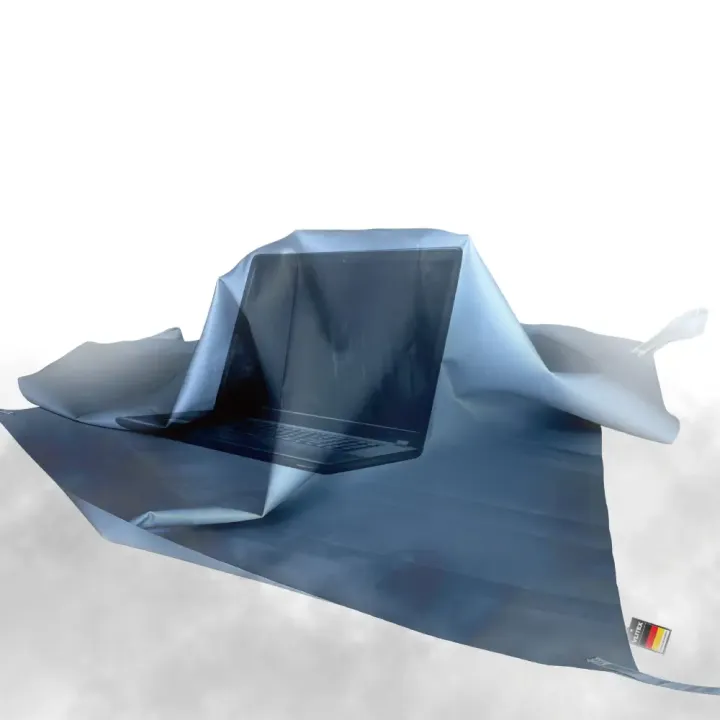 Protection ordinateur portable contre fumée et flammes