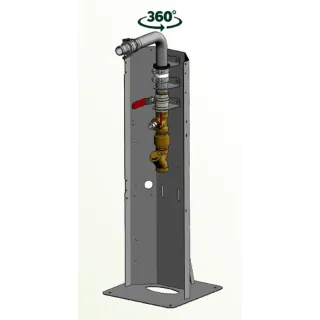 Potence remplissage spéciale remplissage par le bas