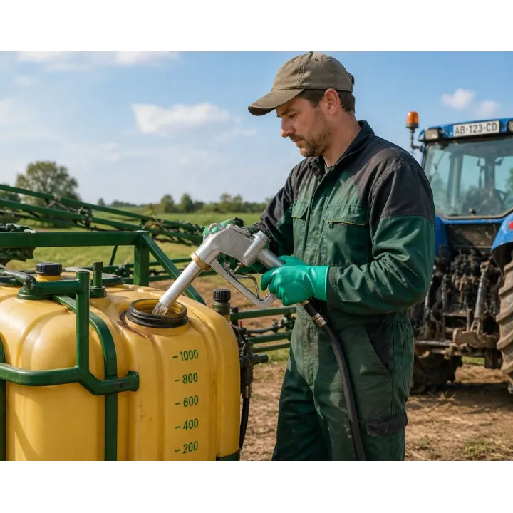 Pistolet de remplissage REMPLISUR en situation