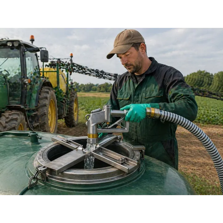 Kit anti-débordement pistolet + support SOLHEAD pour remplissage de pulvérisateur