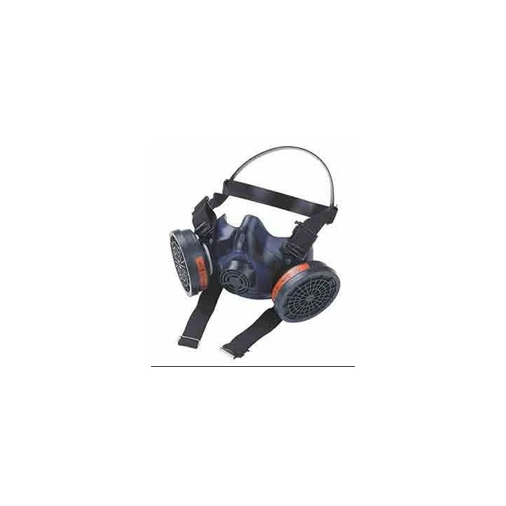 Vue du demi-masque Honeywell MX/PF