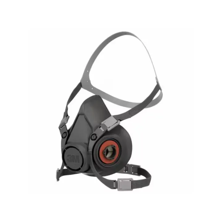 Vue du demi-masque 3M 6300
