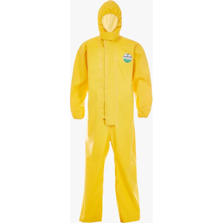Combinaison chimique Type 3/4 Lakeland avec capuche – protection étanche réutilisable
