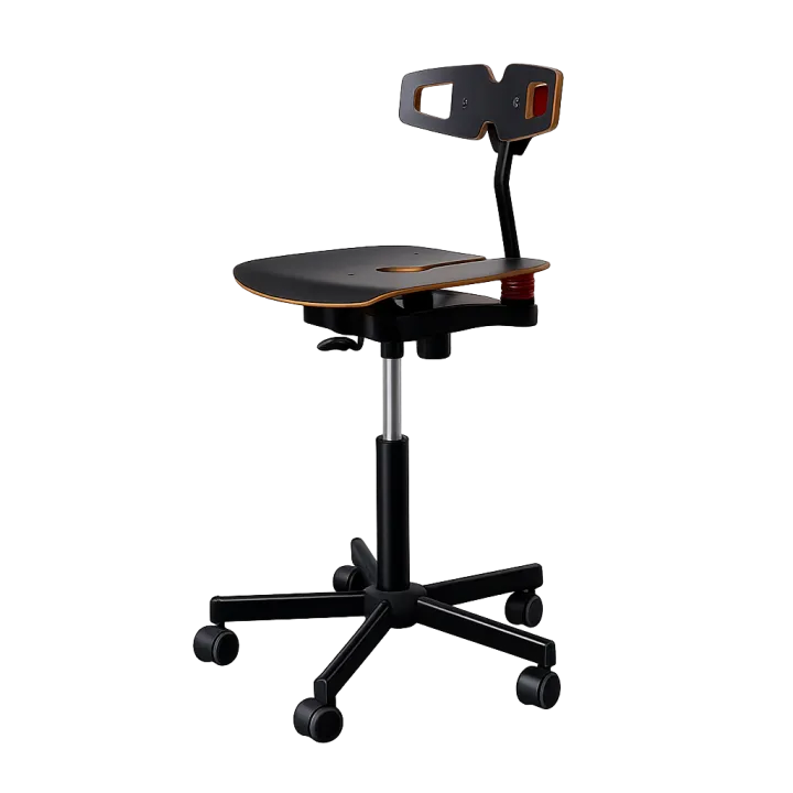 Siège ergonomique KONCEPT bois Navailles – confort durable et posture naturelle atelier