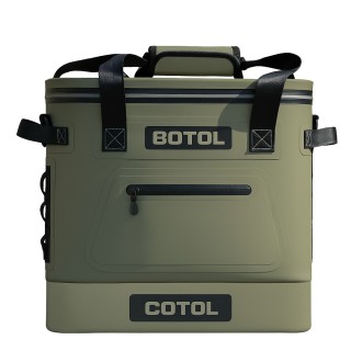 Glacière souple BOTOL ESCAPE BIG 10L 12 canettes isotherme professionnelle version kaki