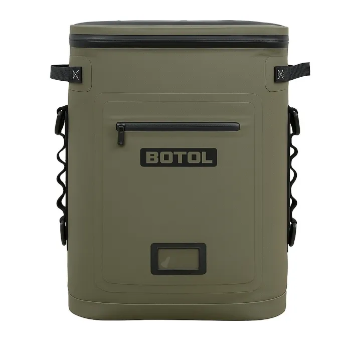 Glacière souple BOTOL ESCAPE BIG 30 canettes sac isotherme professionnel grande capacité version kaki