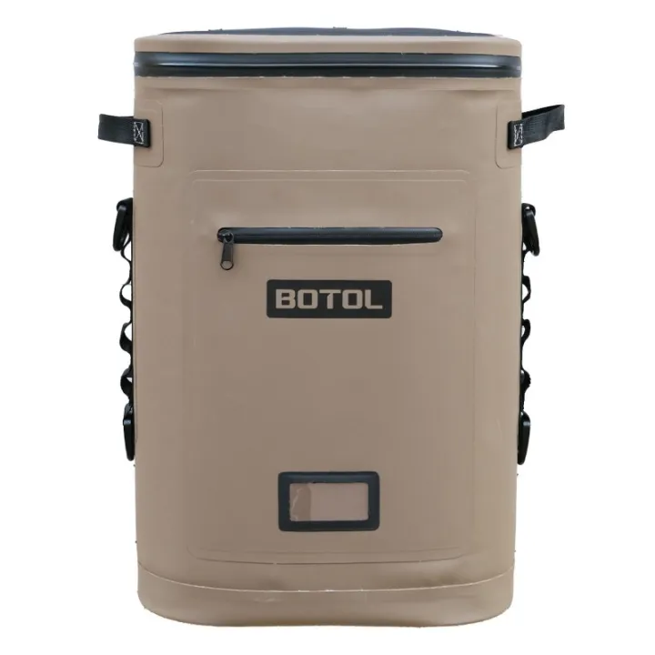 Glacière souple BOTOL ESCAPE BIG 30 canettes sac isotherme professionnel grande capacité version sable