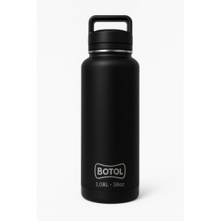 Gourde isotherme professionnelle BOTOL TRAVELER MAXI 1060 ml 12h chaud 24h froid bleu