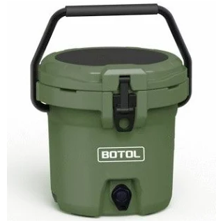 Glacière professionnelle BOTOL FLOW CLASSIC 9,5L maintien froid 48h version kaki