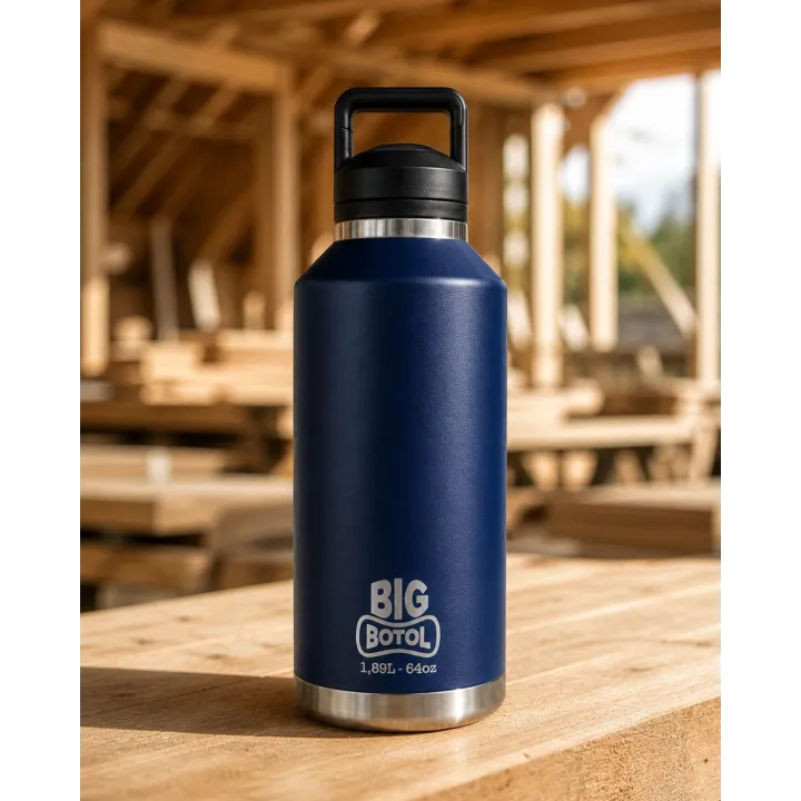 Gourde isotherme professionnelle BOTOL TRAVELER BIG 1890 ml 12h chaud 24h froid