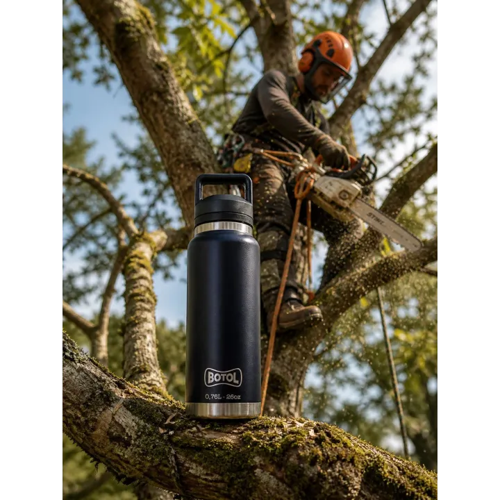 Gourde isotherme professionnelle BOTOL TRAVELER CLASSIC 760 ml 12h chaud 24h froid