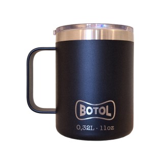 Mug isotherme professionnel BOTOL MAXI SEEDS 320 ml compact et résistant