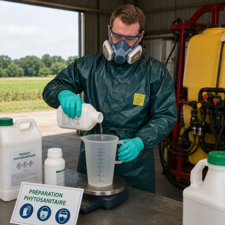 Tablier phytosanitaire et chimique AlphaTec 4000 Modèle 215 avec manches