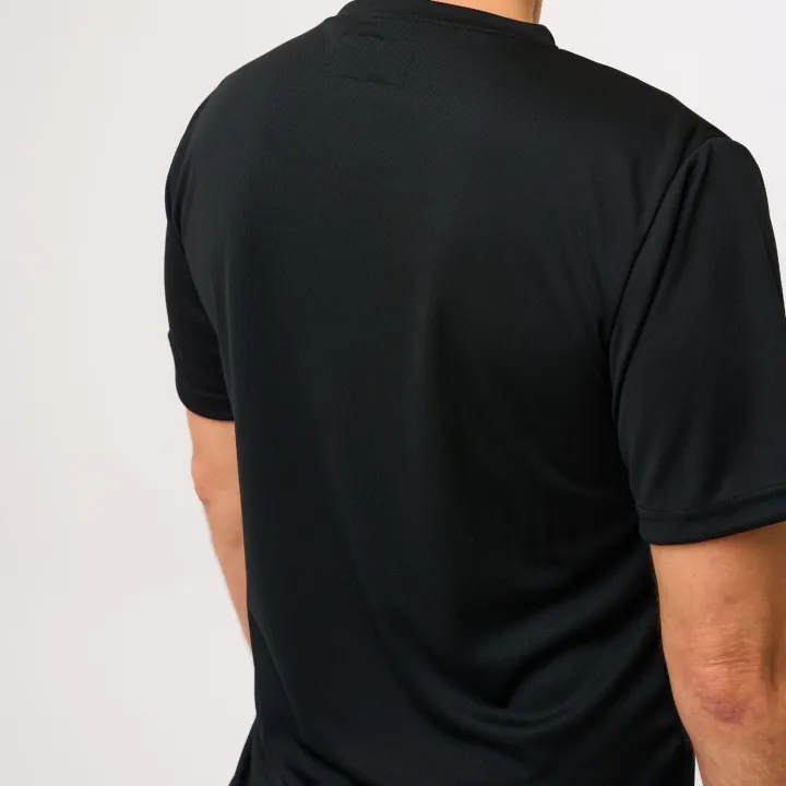 T-shirt rafraîchissant TECHNIFRESH Aqua manches courtes pour chaleur et canicule dos
