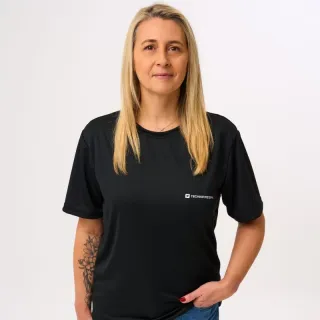 T-shirt rafraîchissant TECHNIFRESH Aqua manches courtes pour chaleur et canicule femme