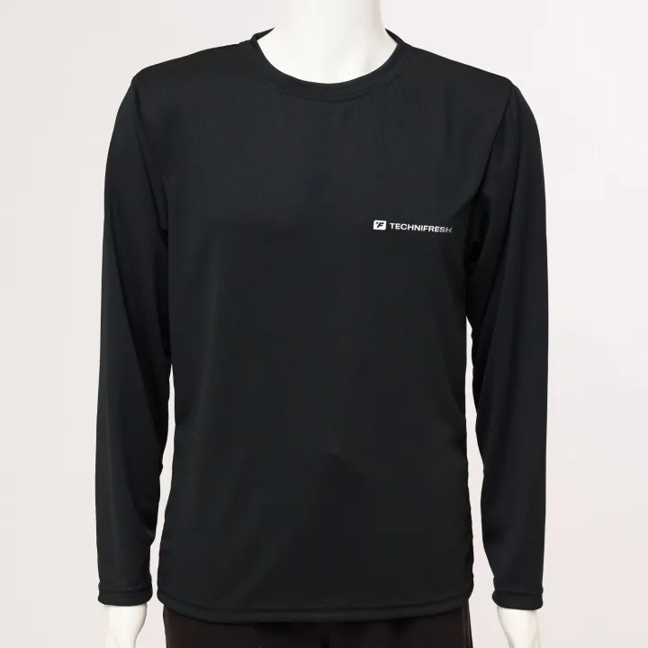 T-shirt rafraîchissant Aqua manches longues TECHNIFRESH 3210 pour chaleur et UV50