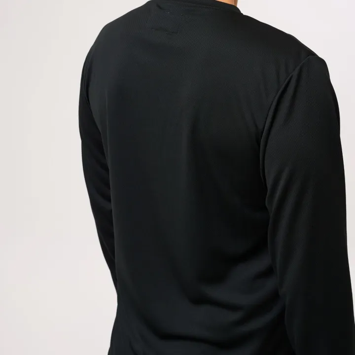 T-shirt rafraîchissant Aqua manches longues TECHNIFRESH 3210 pour chaleur et UV50 maillage