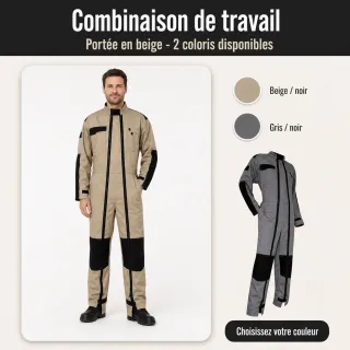 Combinaison de travail double fermeture LMA I Sécurama