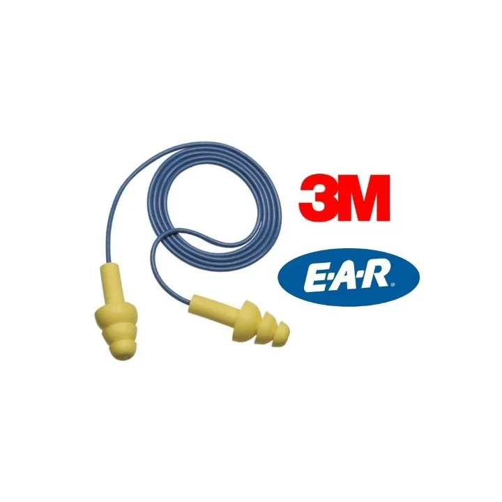 Bouchons d'oreille réutilisables 3M - protection auditive