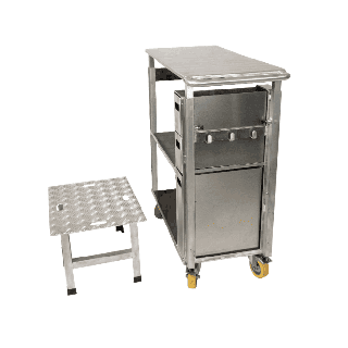 Chariot ergonomique AKÉBIA - desserte de travail pro