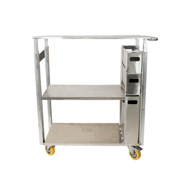 Chariot ergonomique AKÉBIA - desserte de travail pro